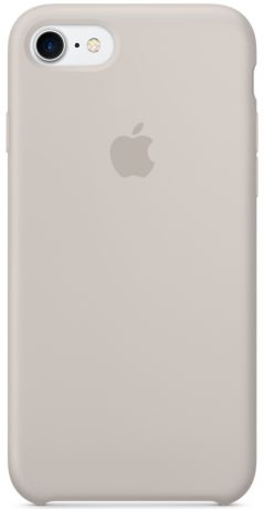 Apple Silicone Case (MMWR2ZM/A) - чехол для iPhone 7 (Stone)
