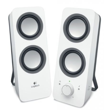 Logitech Multimedia Speakers Z200 (980-000811) - акустическая система (White)