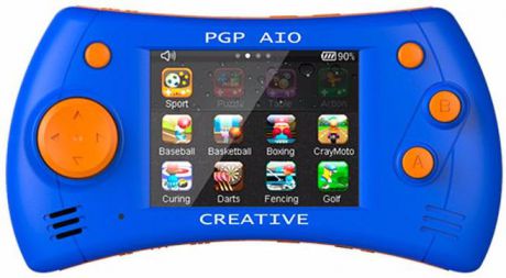 PGP AIO Creative 32 bit (MGS11-B) - портативная игровая приставка (Blue/Orange)