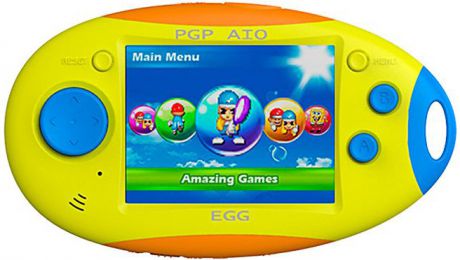PGP AIO Egg 16 bit (MGS3501-F) - портативная игровая приставка (Yellow/Blue/Orange)