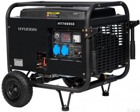 Hyundai HY 7000SE - бензиновый генератор (Black)