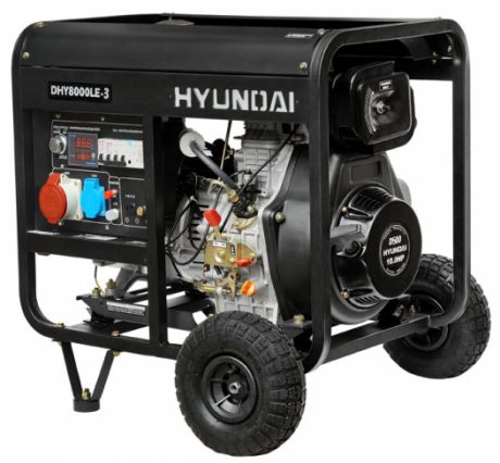 Hyundai DHY 8000LE - дизельный генератор (Black)
