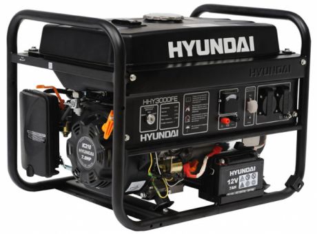 Hyundai HHY 3000FE - бензиновый генератор (Black)