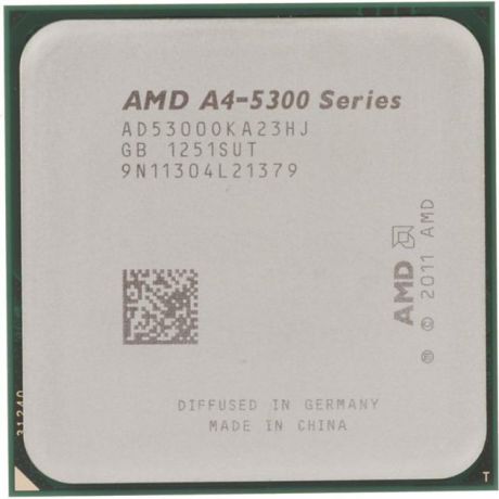 AMD AMD A4-5300 Trinity 3400МГц, 2 Мб