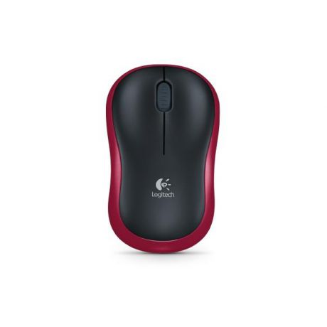Logitech Logitech Wireless Mouse M185 Красный, USB