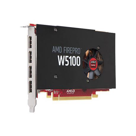 HP HP AMD FirePro W5100 J3G92AA Поддержка HDCP, 128бит, 4096Мб