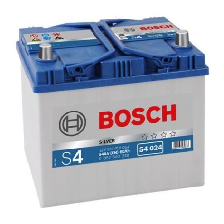 Bosch Аккумулятор BOSCH S4 024 Silver 560 410 054, 60e Ач