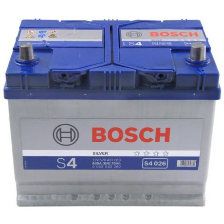 Bosch Аккумулятор BOSCH S4 026 Silver 570 412 063, 70e Ач