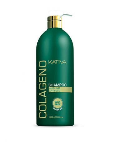 Коллагеновый шампунь KATIVA для всех типов волос COLAGENO, 1000 мл