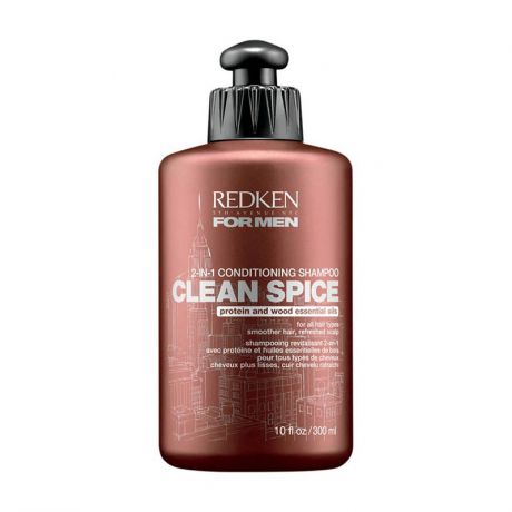 REDKEN 5th Avenue Шампунь-кондиционер 2-в-1 для эффективного увлажнения и дисциплины всех типов волос (CLEAN SPICE)