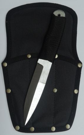 Набор ножей из 3-ех штук "Тайга" 65х13, с веревочной намоткой