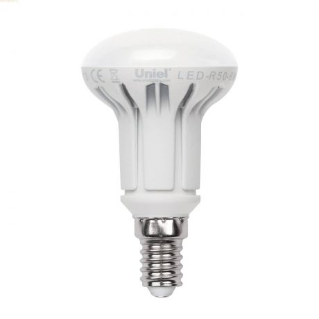 Лампа светодиодная (08397) E14 6W 3000K рефлектор матовая LED-R50-6W/WW/E14/FR