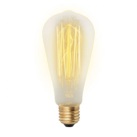 Лампа накаливания (UL-00000482) E27 60W колба золотистая IL-V-ST64-60/GOLDEN/E27 VW02