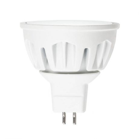 Лампа светодиодная (08149) GU5.3 5W 3000K MR16 матовая LED-MR16-5W/WW/GU5.3/FR ALM01WH