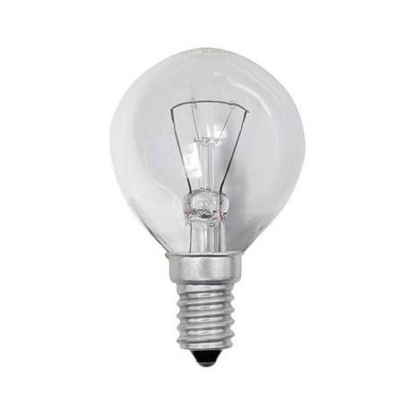 Лампа накаливания (01444) E14 25W шар прозрачный IL-G45-CL-25/E14