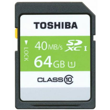Toshiba Toshiba SD-T064UHS1 SDXC, 64Гб, Class 10