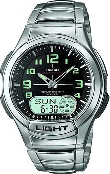 Casio Часы Casio AQ-180WD-1B. Коллекция Combinaton Watches
