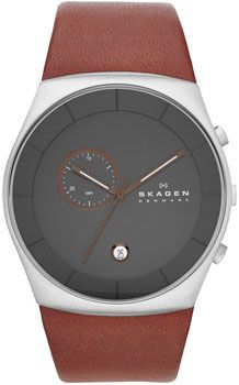 Skagen Часы Skagen SKW6085. Коллекция Leather