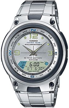 Casio Часы Casio AW-82D-7A. Коллекция Combinaton Watches