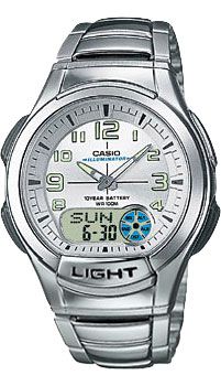 Casio Часы Casio AQ-180WD-7B. Коллекция Combinaton Watches