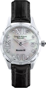 Charles Auguste Paillard Часы Charles Auguste Paillard 400.101.18.13S. Коллекция Watch Art III