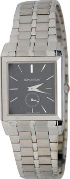 Romanson Часы Romanson TM8253LW(BK). Коллекция Silver