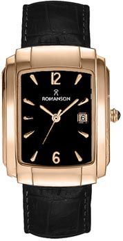 Romanson Часы Romanson TL1157SMR(BK). Коллекция Adel