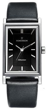 Romanson Часы Romanson DL4191SMW(BK). Коллекция Titanium