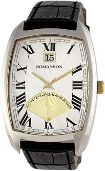 Romanson Часы Romanson TL0394MC(WH). Коллекция Gents Fashion