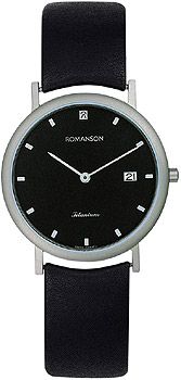Romanson Часы Romanson UL0576SMW(BK). Коллекция Titanium