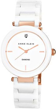 Anne Klein Часы Anne Klein 1018RGWT. Коллекция Diamond