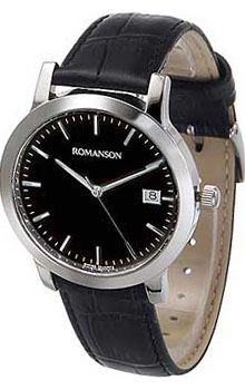 Romanson Часы Romanson TL9245MW(BK). Коллекция Adel