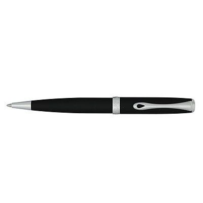 Diplomat Ручка Excellence A Lapis Black/Matt Chrome Шариковая Diplomat D20000373