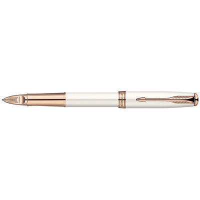 Parker Ручка-5й пишущий узел Parker Sonnet 11 Pearl F540, цвет: жемчужный Parker S0975990