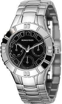 Romanson Часы Romanson RM0380TLW(BK). Коллекция Active