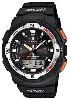 Casio Часы Casio SGW-500H-1B. Коллекция Pro-Trek