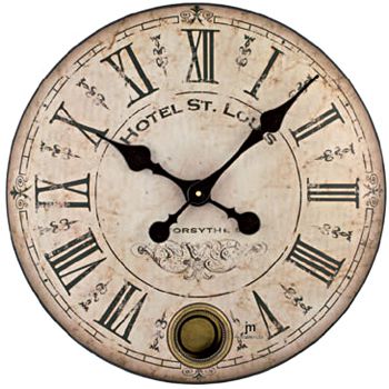 Lowell Настенные часы  Lowell 21405. Коллекция Antique