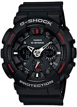 Casio Часы Casio GA-120-1A. Коллекция G-Shock