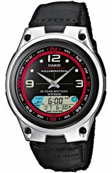 Casio Часы Casio AW-82B-1A. Коллекция Combinaton Watches