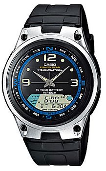 Casio Часы Casio AW-82-1A. Коллекция Combinaton Watches