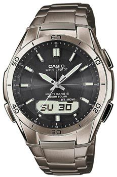 Casio Часы Casio WVA-M640TD-1A. Коллекция Wave Ceptor