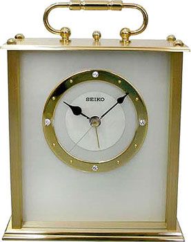 Seiko Настольные часы  Seiko QHE065GN. Коллекция Интерьерные часы