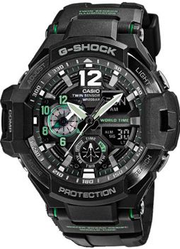 Casio Часы Casio GA-1100-1A3. Коллекция G-Shock