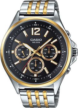 Casio Часы Casio MTP-E303SG-1A. Коллекция Standard Analog