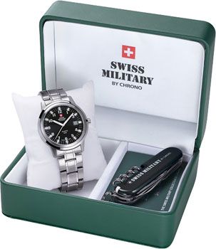Swiss military Часы Swiss military SMP36004.01. Коллекция Кварцевые часы
