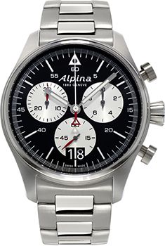 Alpina Часы Alpina AL-372BS4S6B. Коллекция Startimer Pilot
