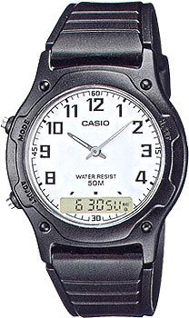 Casio Часы Casio AW-49H-7B. Коллекция Combinaton Watches