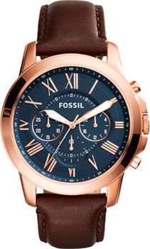 Fossil Часы Fossil FS5068. Коллекция Grant