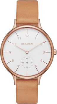 Skagen Часы Skagen SKW2405. Коллекция Leather