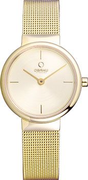 Obaku Часы Obaku V153LXGGMG. Коллекция Mesh